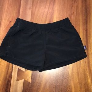 Black Patagonia baggies shorts